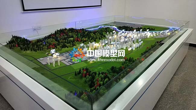 達川區(qū)規(guī)劃沙盤模型