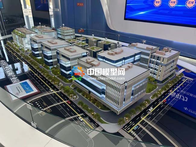 中關(guān)村工業(yè)互聯(lián)網(wǎng)產(chǎn)業(yè)園沙盤模型