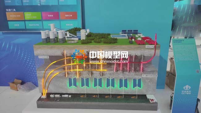 沖擊地壓防治技術(shù)模型