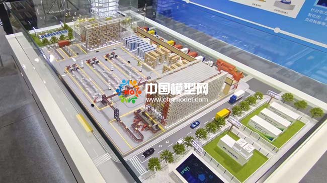 智能工廠智慧物流沙盤模型