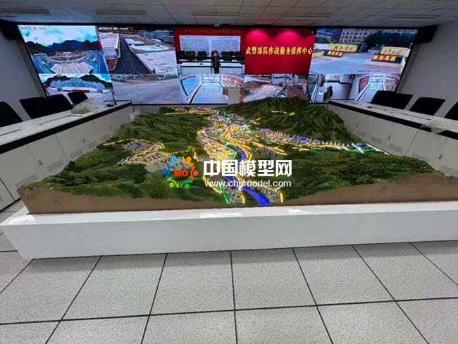 武警部隊作戰(zhàn)勤務(wù)指揮沙盤模型