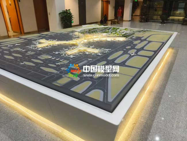 昆明長(zhǎng)水國(guó)際機(jī)場(chǎng)改擴(kuò)建工程沙盤(pán)模型