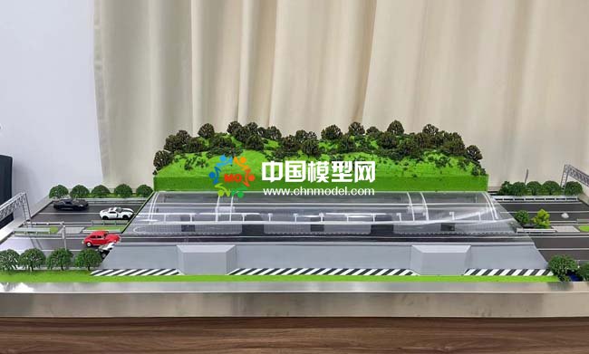 隧道模型，隧道工程沙盤模型，隧道施工沙盤模型