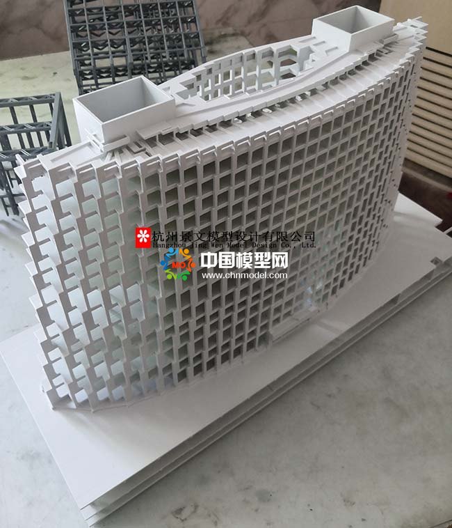 中國(guó)京杭大運(yùn)河博物院二期工程主體結(jié)構(gòu)模型