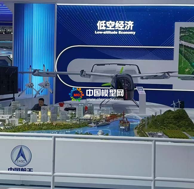 低空經(jīng)濟(jì)沙盤模型