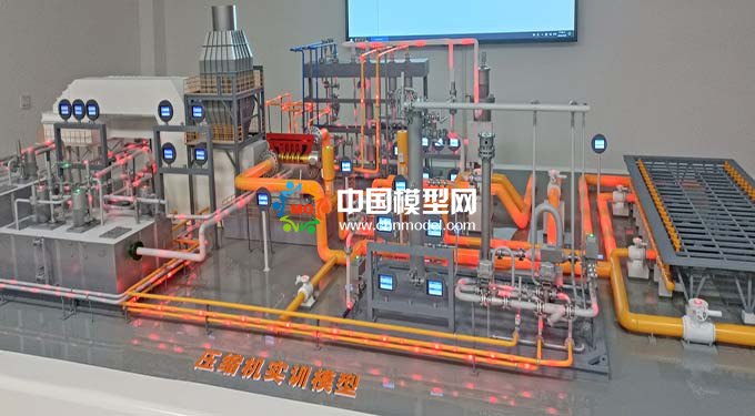 壓縮機(jī)實(shí)訓(xùn)模型沙盤模型,工業(yè)技能提升的智慧鑰匙
