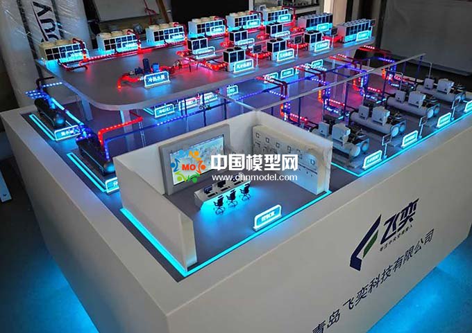 中央空調(diào)智能控制沙盤模型