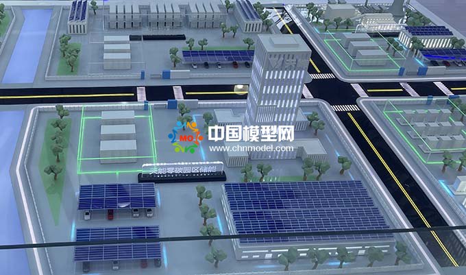天能零碳園區(qū)儲(chǔ)能沙盤(pán)模型