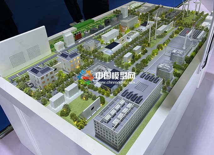 新型電力系統(tǒng)全場景解決方案沙盤模型