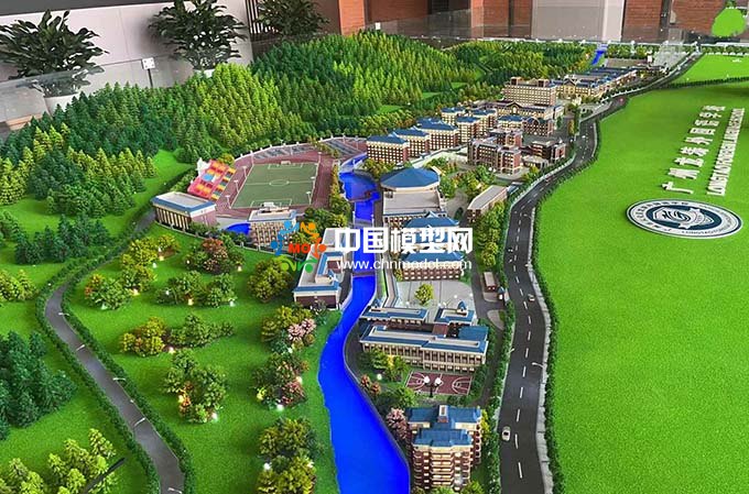 廣州龍濤外國語學(xué)校沙盤模型