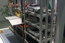 立體停車庫(kù)模型，動(dòng)態(tài)車庫(kù)模型，智能停車模型