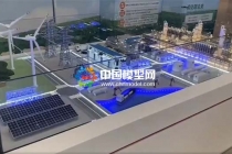 綠電儲能綠色化工耦合聯(lián)動沙盤模型