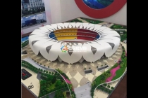 體育館模型，體育場沙盤