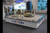 華龍一號(hào)核電反應(yīng)爐沙盤(pán)模型