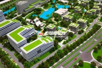 中電?？禑o(wú)錫物聯(lián)網(wǎng)產(chǎn)業(yè)基地沙盤模型