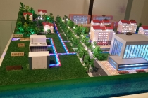 地源熱泵系統(tǒng)沙盤(pán)模型，風(fēng)源熱泵系統(tǒng)沙盤(pán)模型