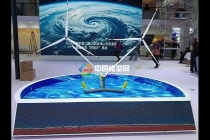 海上風機海上風力發(fā)電沙盤模型