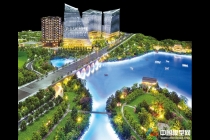 精品地產(chǎn)模型賞析：綠地長島模型，萬科城市廣場模型
