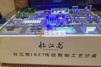 膏方熬膏技藝沙盤(pán)模型